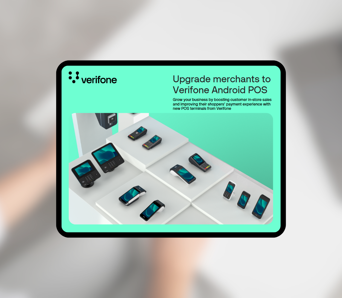 Content resource thumbnail - Solution Brief "Upgrade merchants to Verifone Android POS"