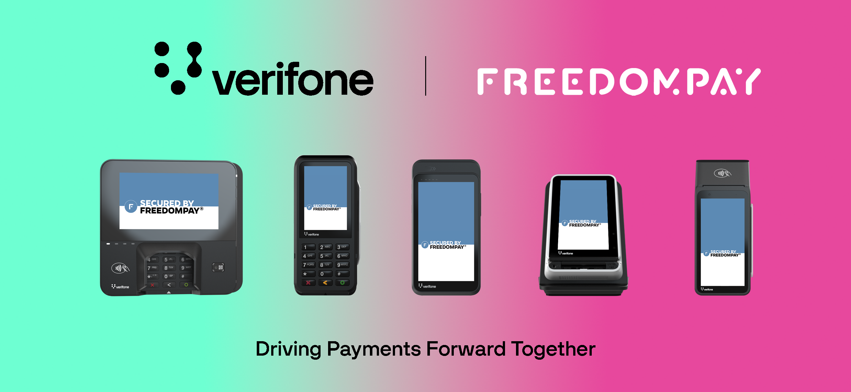 Verifone and FreedomPay announce global partnership