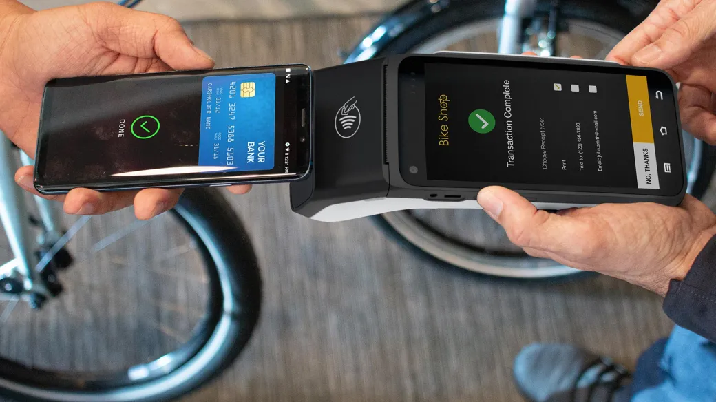 Bike shop mobile payment