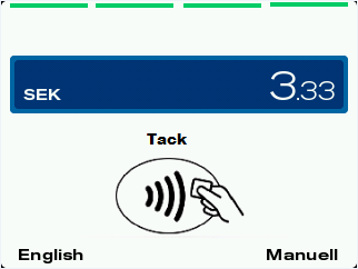 Kontaktlös betalning